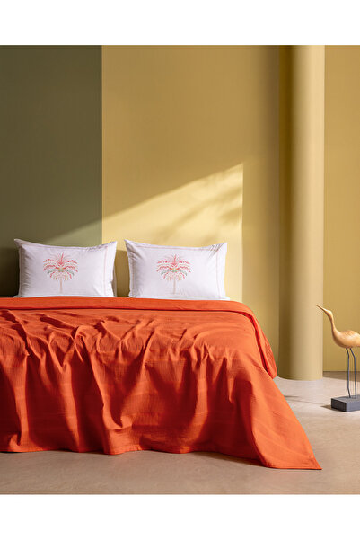 Madame Coco Mathilda Set dublu 100% bumbac Karde Plain Pique - Coral