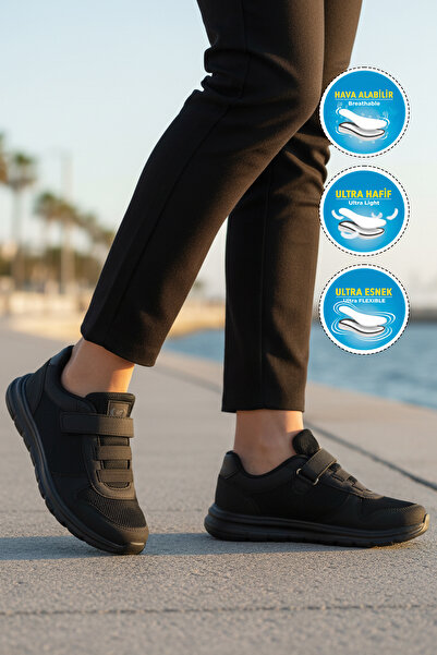 WALKWAY 616 g Black Women's Casual Shoes
