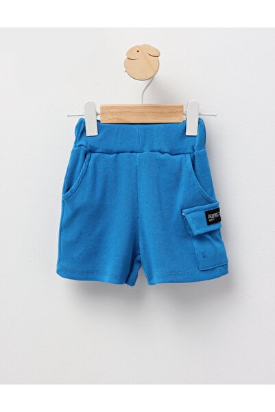 MiniKids Μπλε σορτς κάργκο