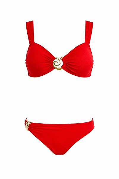 SAILOR moda Γυναικείο σετ μπικίνι χωρίς τιράντες με αξεσουάρ