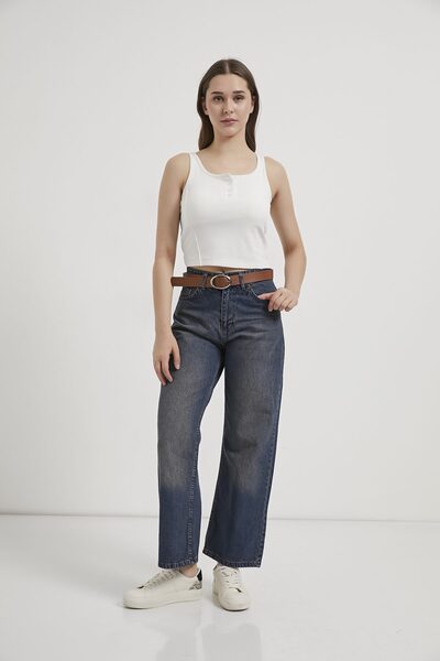 Arma Life ARMALIFE 3050 ΓΥΝΑΙΚΕΙΟ ΠΑΝΤΕΛΟΝΙ ΤΖΙΝ ΜΕ ΨΗΛΗ ΜΕΣΗ ΚΑΙ ΜΗΚΟ ΜΕΣΩ Τ...