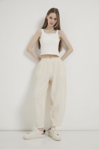 Arma Life ARMALIFE 5505 ΓΥΝΑΙΚΕΙΟ ΠΑΝΤΕΛΟΝΙ ΜΟΥΣΛΙΝΑ ΜΕ ΕΛΑΣΤΙΚΗ ΜΕΣΗ ΚΑΙ ΛΑΣ...