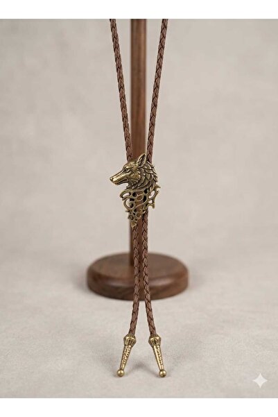 MİLALAZO Gothic Bohemian Cowboy Bolo Tie Necklace Vintage