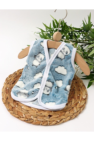 MiniKids Βέστα Κοκολίνο Πάντα Αλμπάστρου