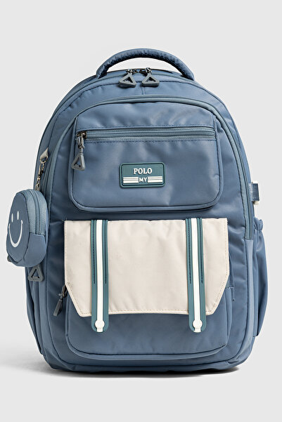 By Hakan My Polo 11060 Λειτουργική σχολική τσάντα για κορίτσια και αγόρια, Δη...