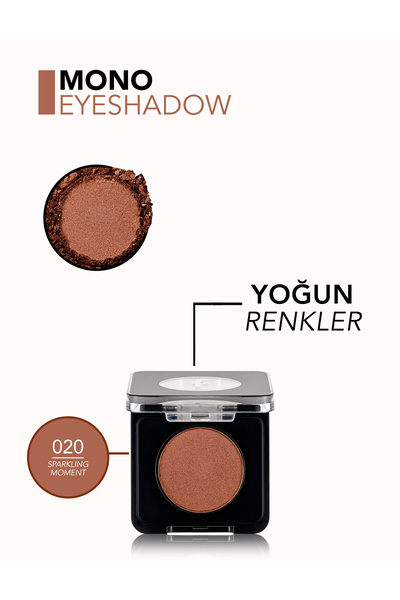 Flormar Mono Yüksek Pigmentli & Doğal Işıltılı Kompakt Göz Farı