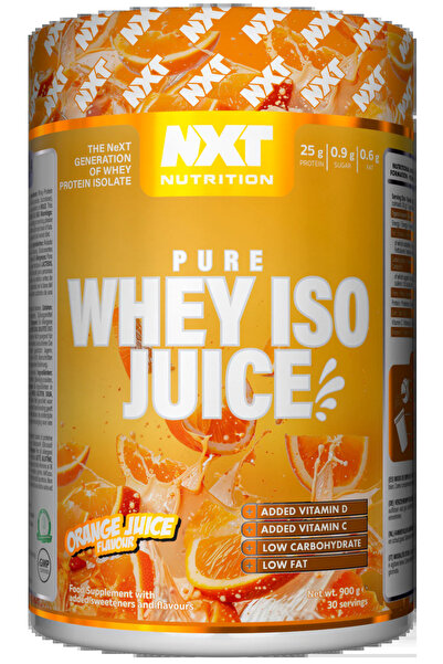 NXT Nutrition ايزو بروتين عصير من نكست نكهة عصير البرتقال 900 جم - Pure Iso J...