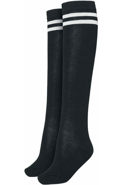 MiniKids Long black sports socks