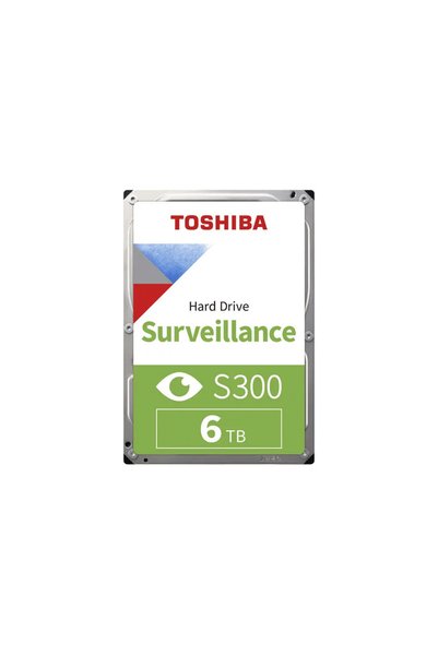 Toshiba S300, HDWT860UZSVA, 3.5&amp;quot;, 6TB, 256Mb 5400 Rpm, 7/24 Güvenlik HDD (Türkiye