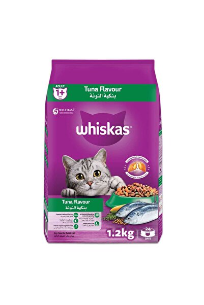 Whiskas Tuna Flavour Dry Cat Food for Adult Cat 1+ Years 1.2 kg