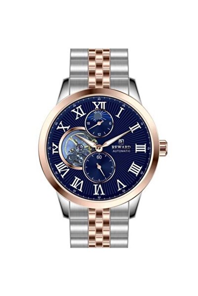 ASMENTUM The Elegance of the Navy Blue Dial, the Warmth of the Rose Gold Deta...