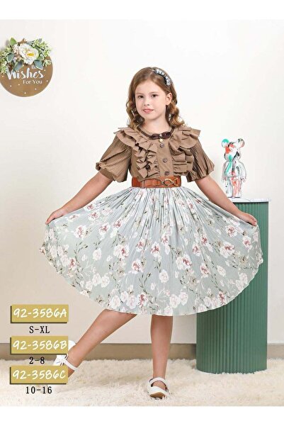 MyesuQ Girls dress suitable for Eid and special occasions