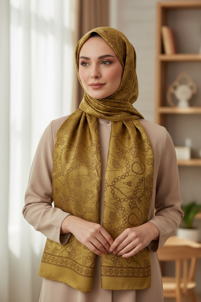 coconutscarfs Evening Dress Jacquard Hijab Shawl
