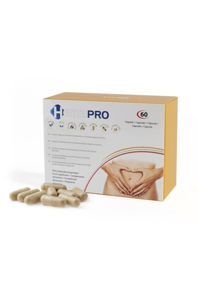 HemaPro Calciu, Plantago Ovata, Extract de Germeni de Grâu și L-arginină, Pre...
