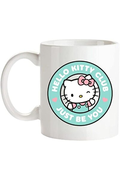 MECKSA Helo Kitty Club Glass Coffee Mug 325 ml
