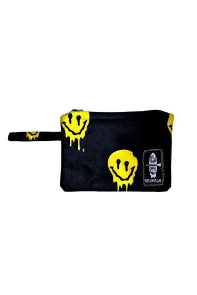 BEE UNUSUAL Θήκη προσώπου με σχέδιο λιωμένου προσώπου, πολύχρωμη