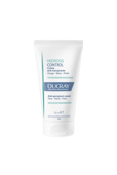 Ducray Hidrosis Control Cremă Antiperspirantă Pentru Față și Mâini 50 ml