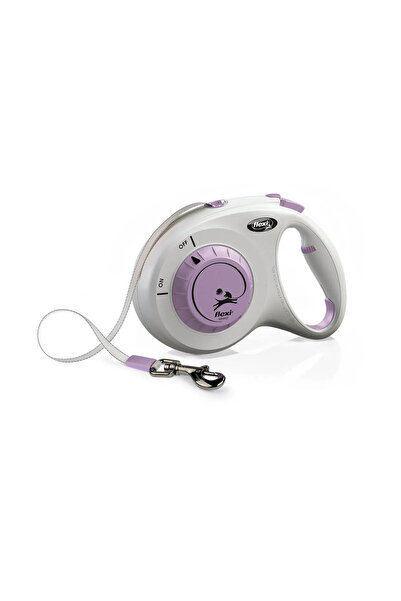 Flexi Select Köpek Otomatik Şerit Gezdirme Kayışı Lila 7 Metre