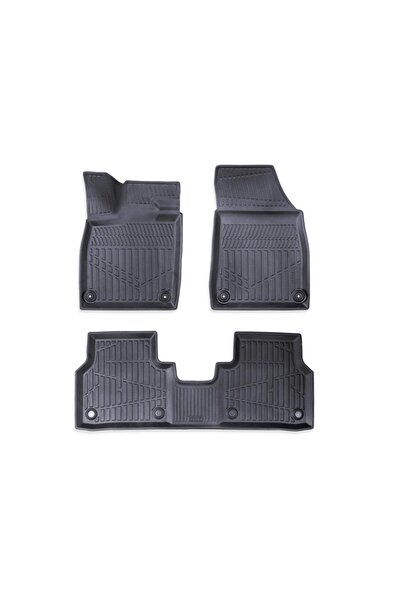 CED AUTO TRADE Σετ λαστιχένιων πατακιών αυτοκινήτου Skoda Elroq 2025->, σε σχ...