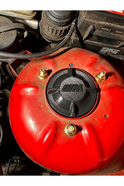 İB GLOBAL BMW E30 E36 E46 Amortisör Kule Koruma Kapağı M Logolu