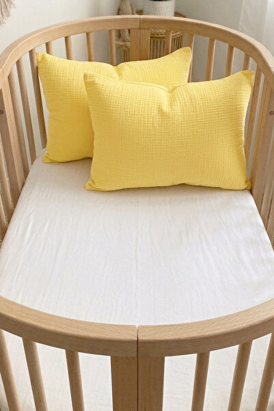 Soho Organics 2-Piece Muslin Baby Kids Pillowcase Wrap 100% Cotton 35X45 cm