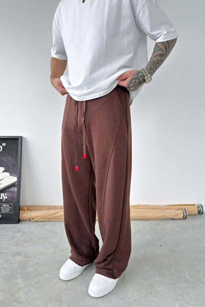 HAFKAGİYİM Trening maro premium cu detalii tip patch, stil baggy