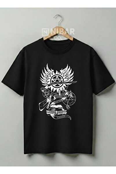 Grafftee Clothing Supernatural Design Unisex Premium 100% Cotton T-Shirt |   ...
