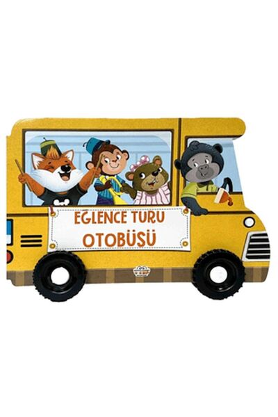 Timaş Yayınları Eğlence Turu Otobüsü Tekerlekli Kitaplar
