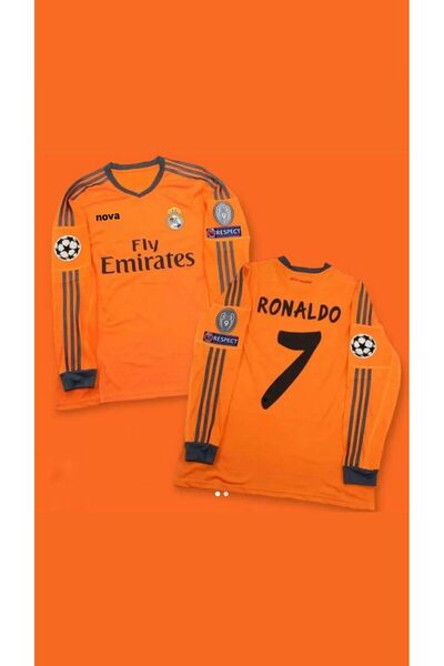 Turuncu Nostalji 7 Numara Yetişkin Forması