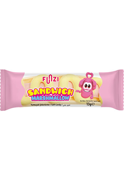 Funzi ساندويتش المارشميلو - حلوى وجبة خفيفة بتغليف خاص 1 قطعة