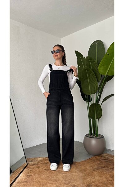 Weekeep Y2K Jean Trend Salopet Overalls
