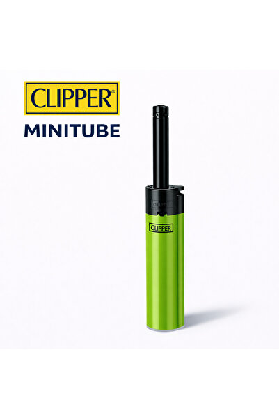 Clipper Minitube Uzun Uçlu Çakmak Gazlı Doldurulabilir Mutfak Mangal Kamp