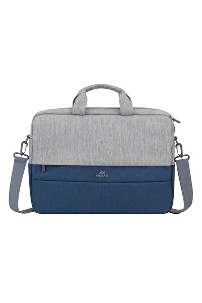 Rivacase Prater 7532 Grey/Dark Blue Anti-Theft Laptop Bag 15.6''