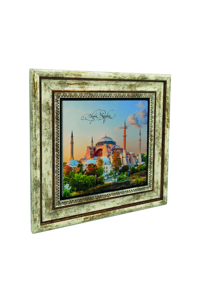 Sadrazam Εκτυπωμένος πίνακας από φυσική πέτρα του Κατασκευασμένου Ναού της Αγ...