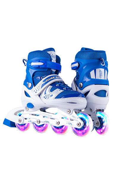 OEM Ρυθμιζόμενα Πατίνια για Παιδιά 2 σε 1, Ρόδες Σιλικόνης με LED, Σύστημα Ασ...