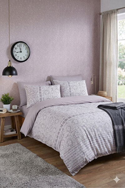Home Double Floral Patterned Duvet Cover Set