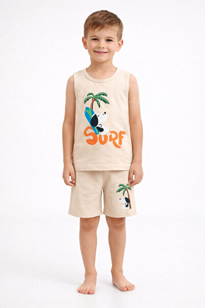 STOPER 9804-26 Σετ σορτς για αγόρια με στάμπα για σερφ, καλοκαιρινό σορτς για...