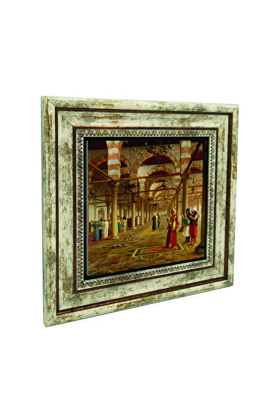 Sadrazam Εκτυπωμένος πίνακας από φυσική πέτρα με εικόνα προσευχών στην Καμίδα...