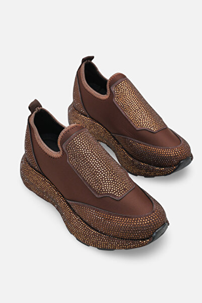 kajal ayakkabı LJN 0126 Αθλητικά παπούτσια casual με πέτρες
