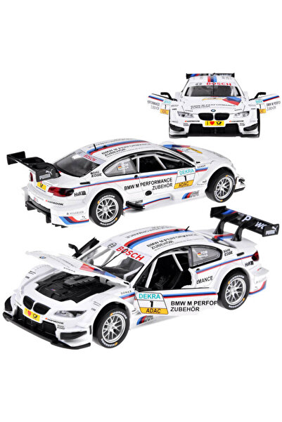 Jokomisiada Model auto sport din metal BMW M3 DTM scară 1:32 cu sunete și lum...