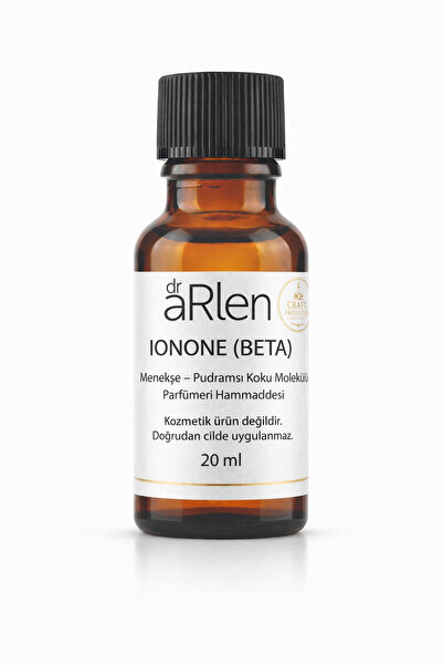 arlen BETA IONONE Menekşe Pudramsı Koku Molekülü – Parfümeri Hammaddesi 20 ml