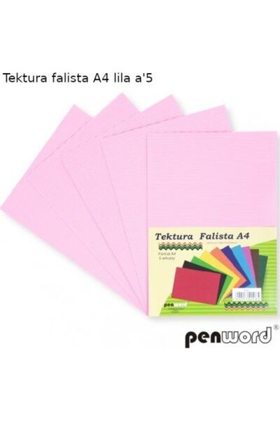 PENWORD Carton ondulat A4 lila 5 buc