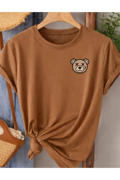 Nebulaa Tekstil Oversize T-shirt 100% βαμβακερό Unisex Άνετη εφαρμογή Τάση Νέ...