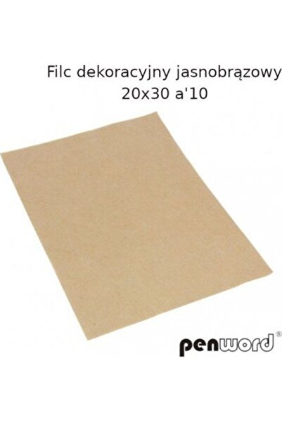 PENWORD Pâslă decorativă Polsirhurt 20x30 braz luminos a"10