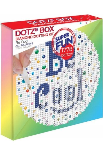 diamond dotz Broderie, Dotz box Mozaic cu diamante Be cool DBX011