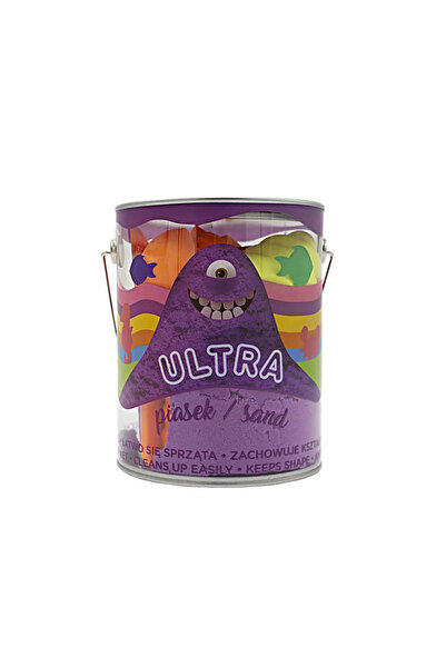 EPEE Nisip Ultrasand, cutie 900g, 4 forme mari, 2 ustensile, portocaliu, Muffins