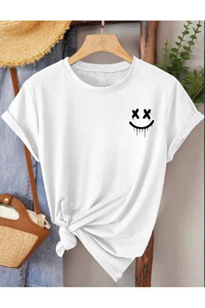 Frisson Oversize T-shirt 100% βαμβακερό Unisex Άνετη εφαρμογή Τάση Νέα Σεζόν