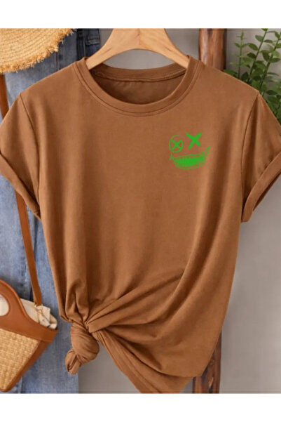 Nebulaa Tekstil Oversize T-shirt 100% βαμβακερό Unisex Άνετη εφαρμογή Τάση Νέ...