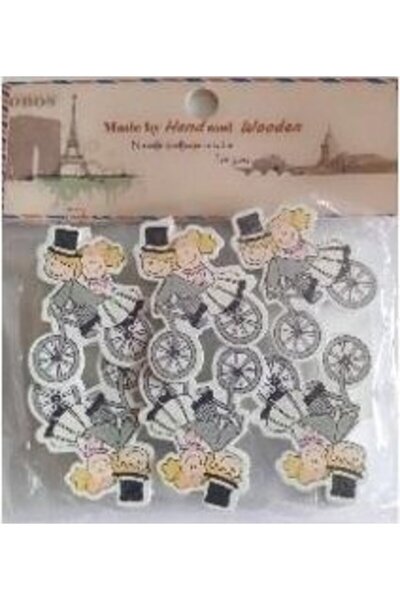 Galeria Clips decorative pentru slubber, 6 buc.
