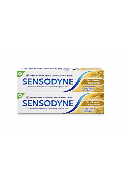 Sensodyne Tam Koruma+Beyazlatıcı 50 ML+50 ML